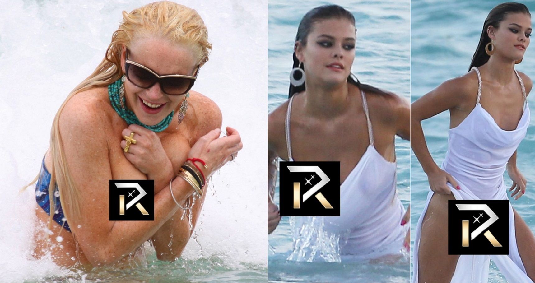 19 Sexy Celebrity Wardrobe Malfunctions On The Beach TheRichest.
