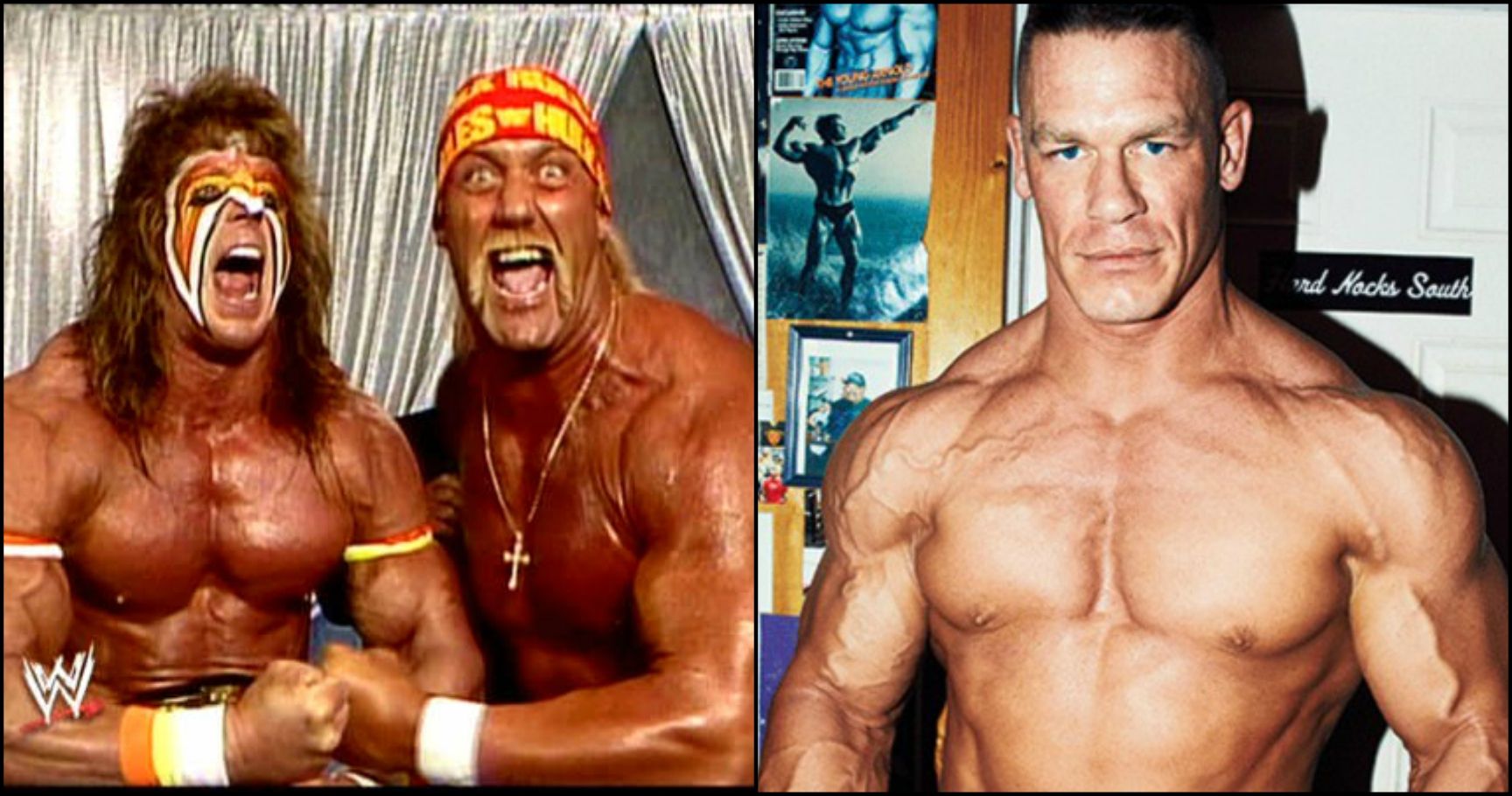 steroids before and after the rock