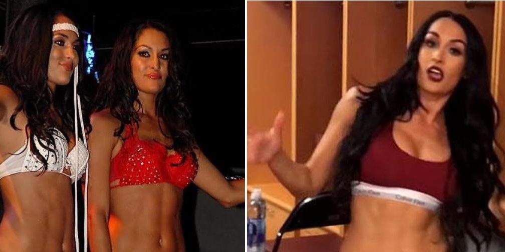 15 Pics Of Nikki And Brie Bella Looking Not So PG | TheRichest