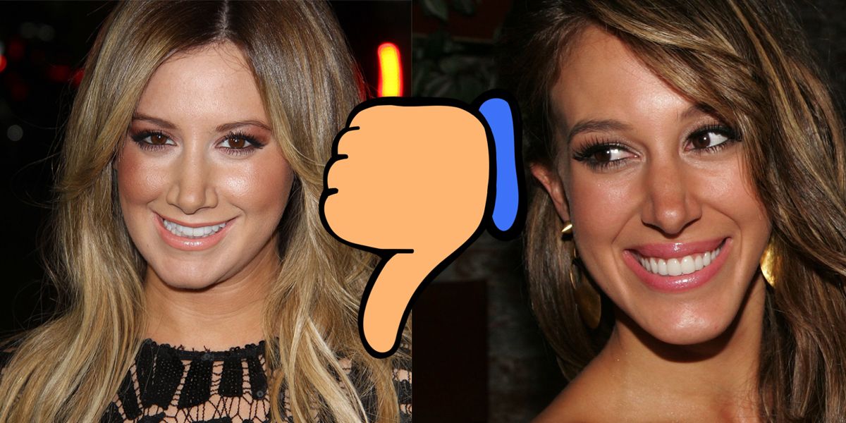 female celebrities with crooked noses