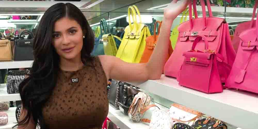 Kylie Jenner Snapchatted Kris' Dedicated Birkin Closet and It Is
