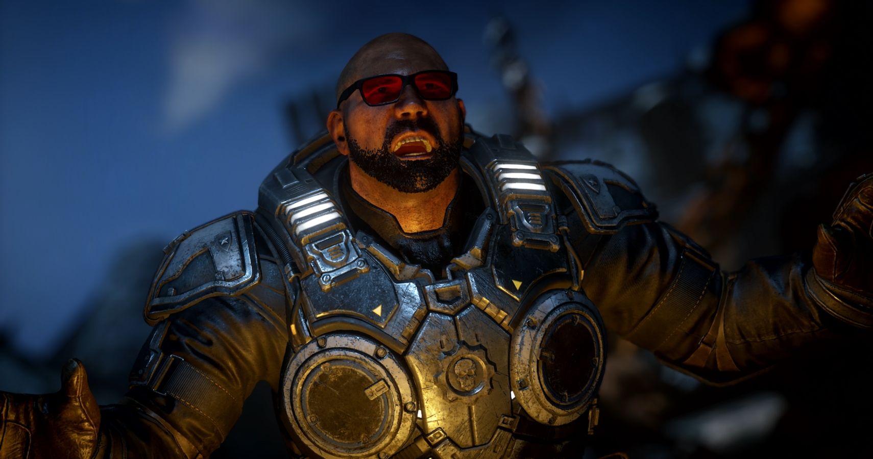 Dave Bautista será uma personagem de Gears 5