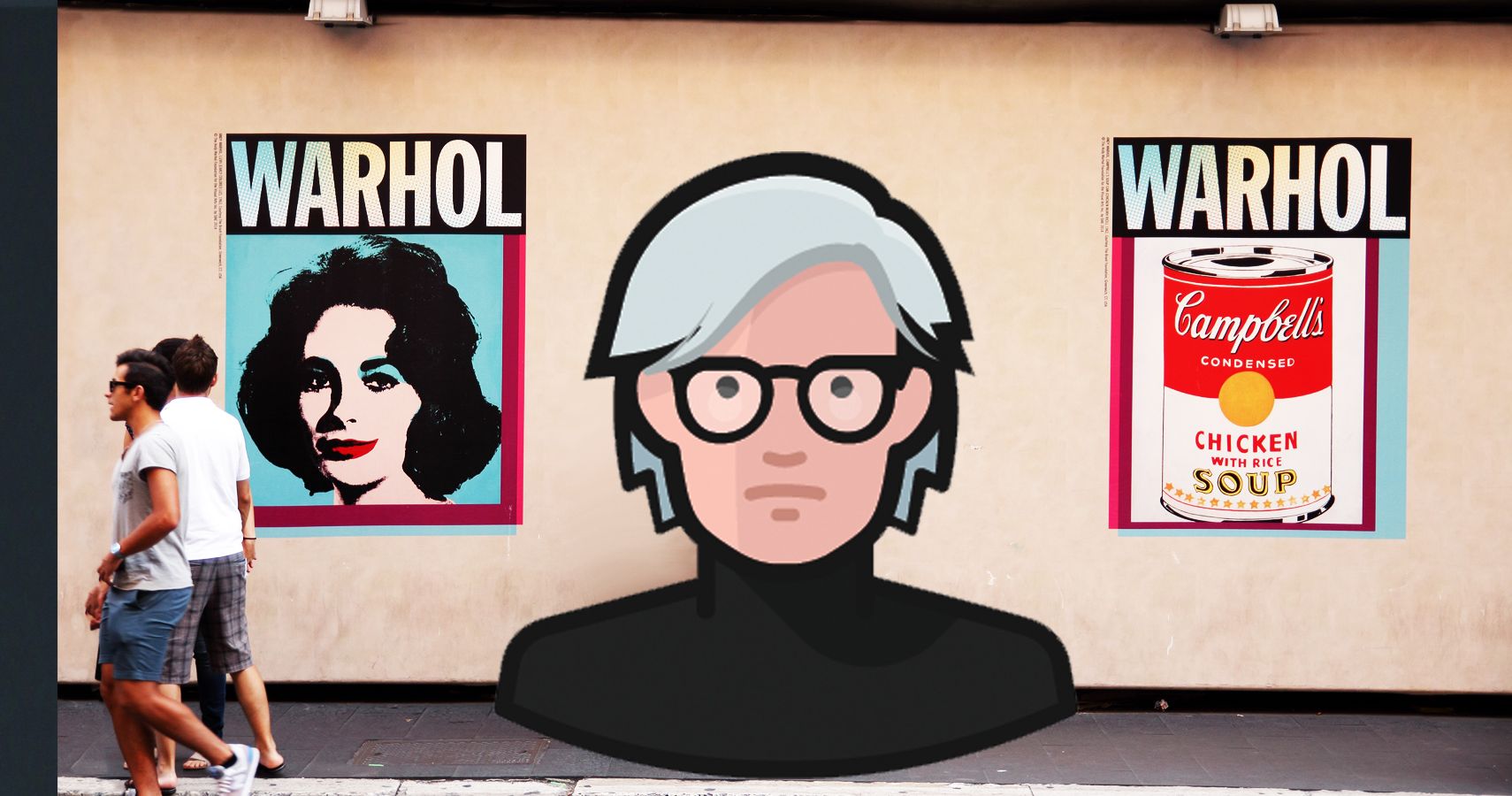 Set out to discover the king of pop art: Andy Warhol