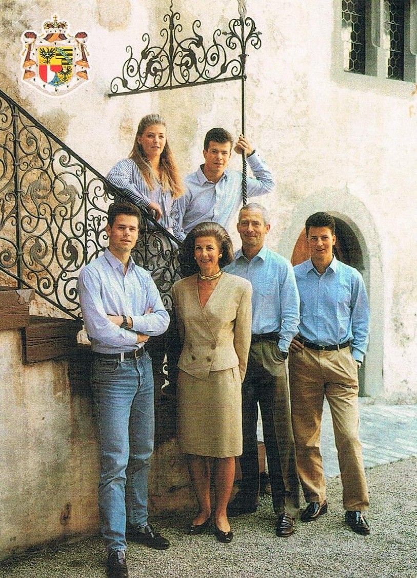 A Picture Of The Royal Family of Liechtenstein 