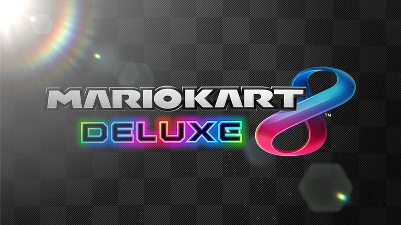 The Logo Of Mario Kart 8 Deluxe