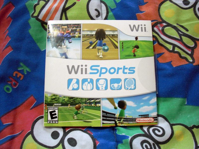 A Cover Image Of The Wii Sports Video Game