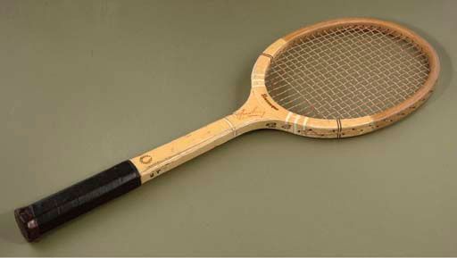 A Picture Of Fred Perry's Tennis Racket 