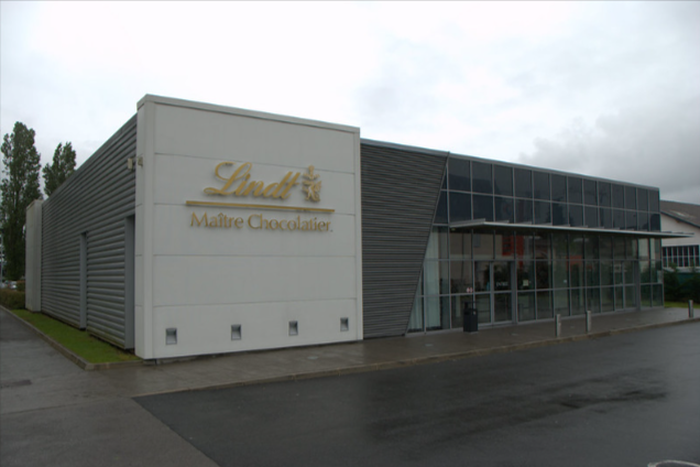 Picture Of A Lindt &amp; Sprungli Factory