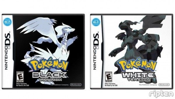A Picture Of The Pokémon Black &amp; White Cover