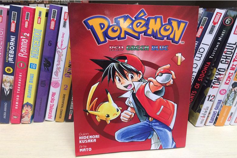 A Pokémon Red, Green, &amp; Blue Manga