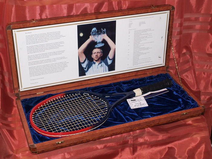 An Image Of The Puma Boris Becker World Champion Racket 1995