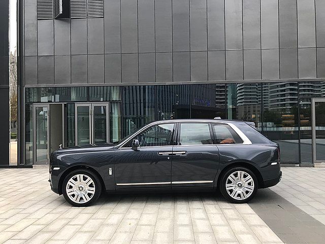 A Picture Of The Rolls Royce Cullinan