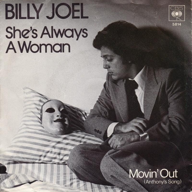 Album Cover For She’s Always a Woman By Billy Joel