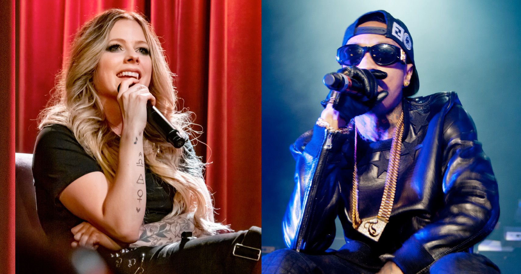 Tyga Gifts $80,000 Diamond Chain To Girlfriend Avril Lavigne