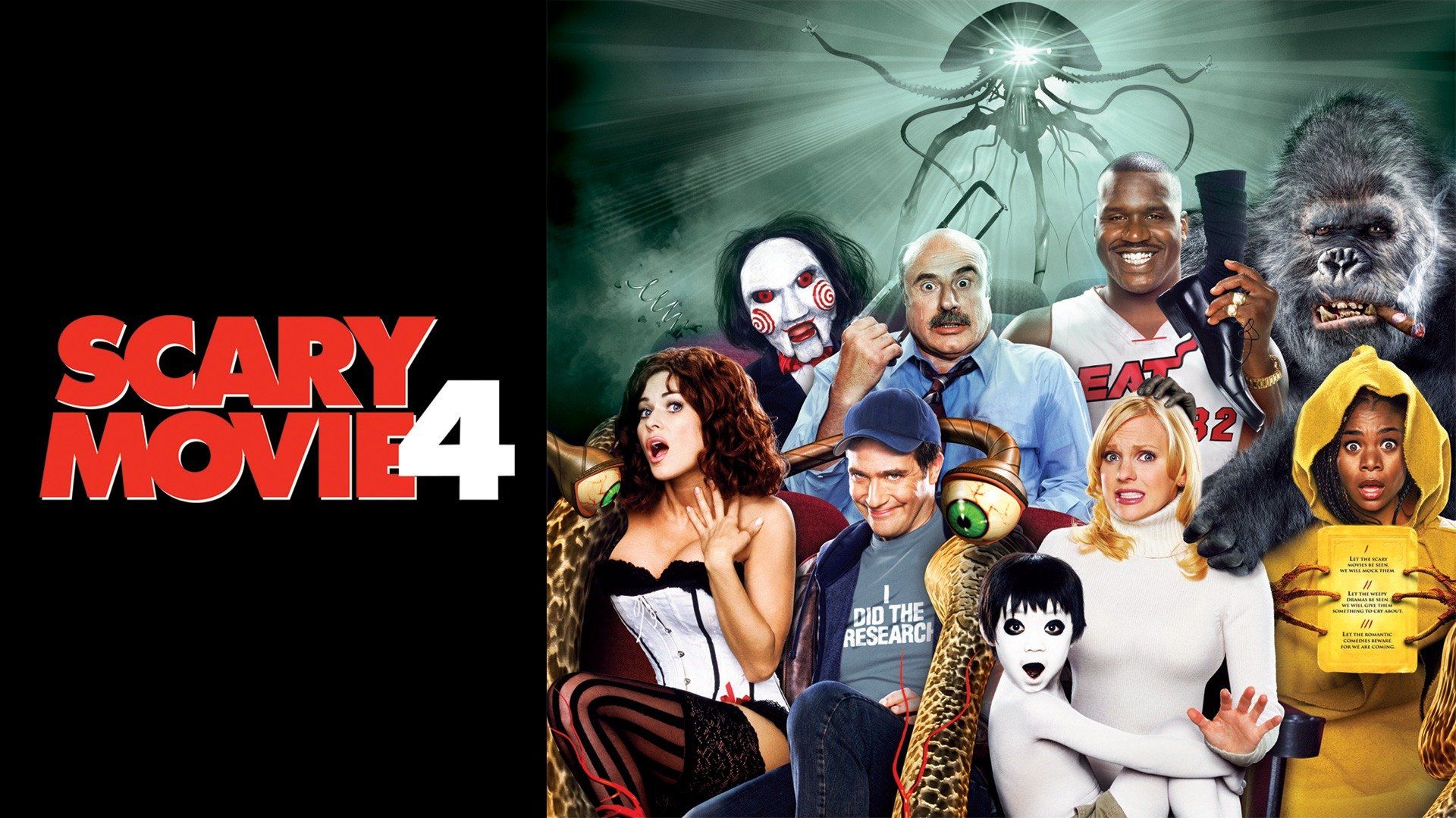 A Cover Image Of Scary Movie 4