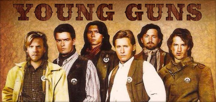 A Cover Image Of Young Guns