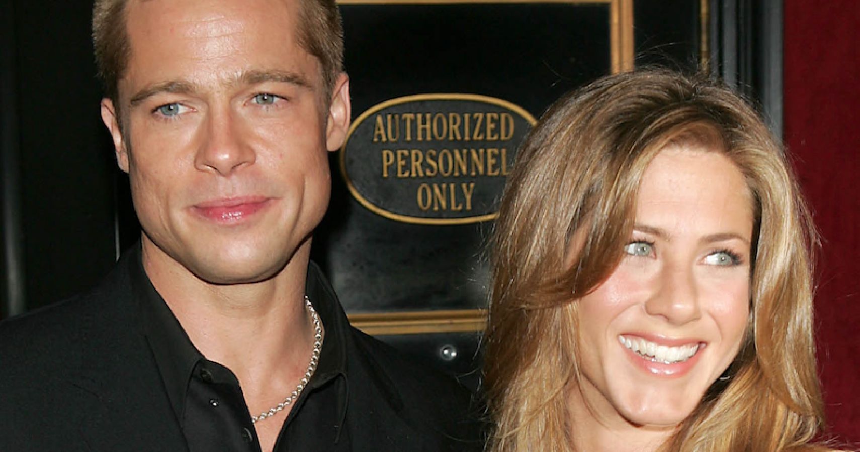 Brad Pitt and Jennifer Aniston 