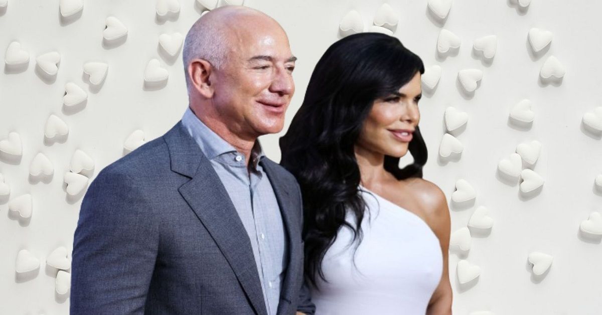 Jeff Bezos With Lauren Sanchez