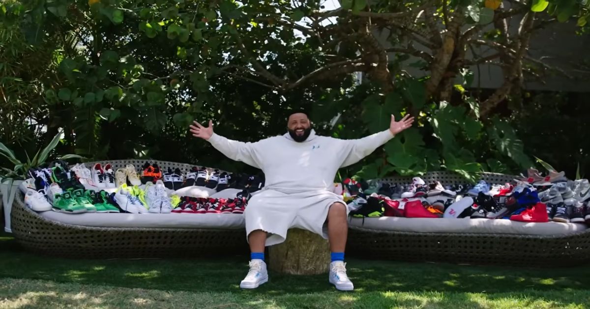 DJ Khaled's Rare Air Jordans (And 19 Other Celebs' Favorite Luxurious  Sneakers)