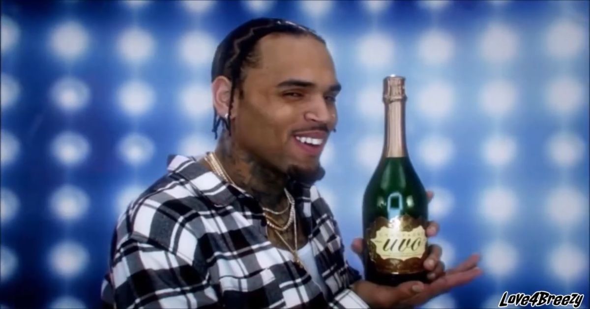 Chris Brown Uvo on It Commercial 