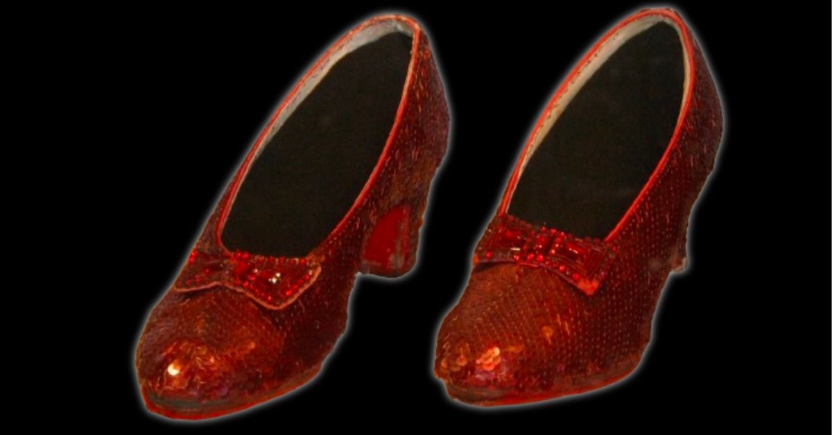 Harry winston ruby discount slippers