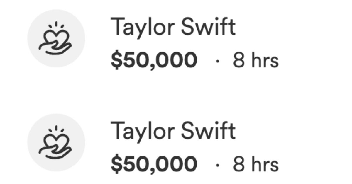 Taylor Swift Donated 100 000 To A GoFundMe For Super Bowl Parade