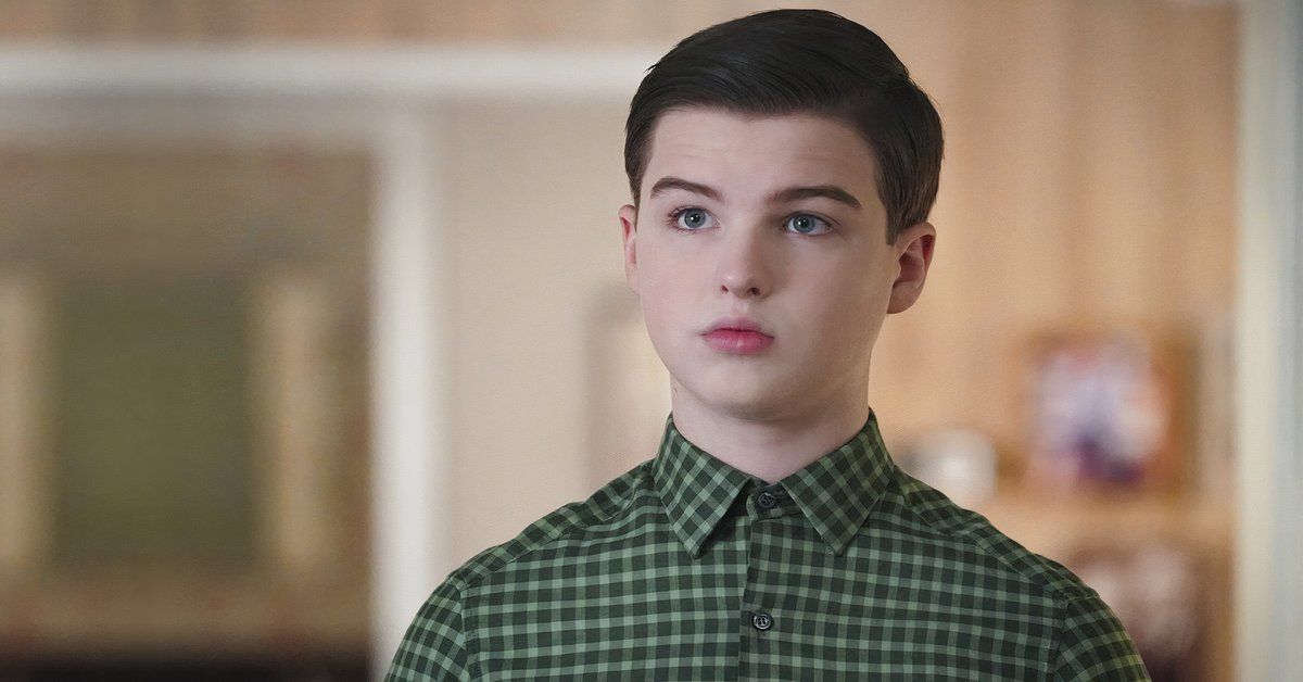 Iain Armitage as Sheldon Cooper in Young Sheldon