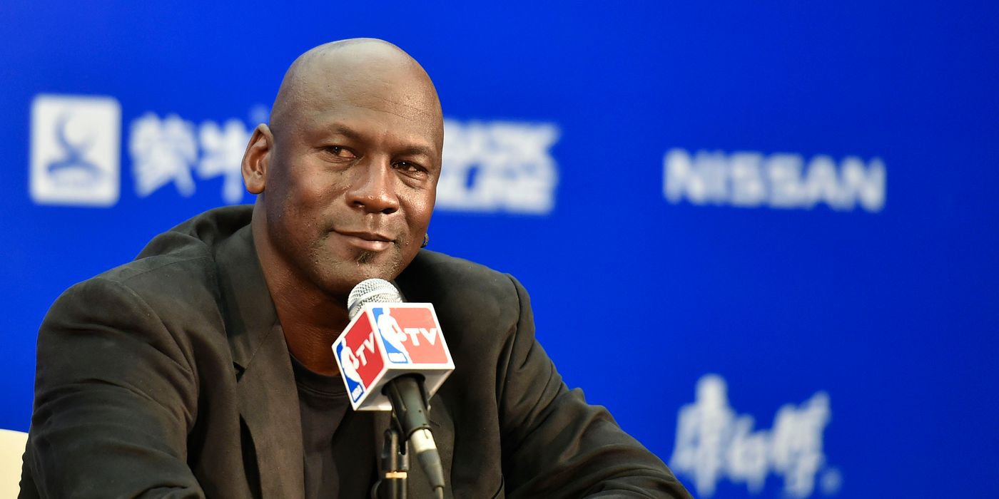 Michael Jordan & Juanita Vanoy